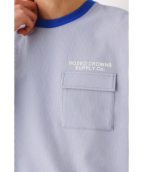 RODEO CROWNS WIDE BOWL(ロデオクラウンズワイドボウル)/シアサッカーTシャツ/img16