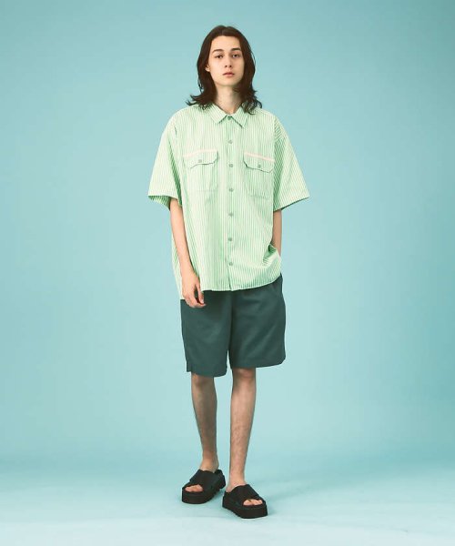 ABAHOUSE(ABAHOUSE)/【Dickies / ディッキーズ】SHORT SLLEEVE STRIPE　W/img06