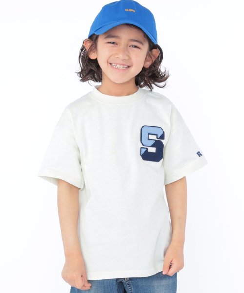 SHIPS KIDS(シップスキッズ)/【SHIPS KIDS別注】RUSSELL ATHLETIC:100～160cm / ロゴ TEE/img01