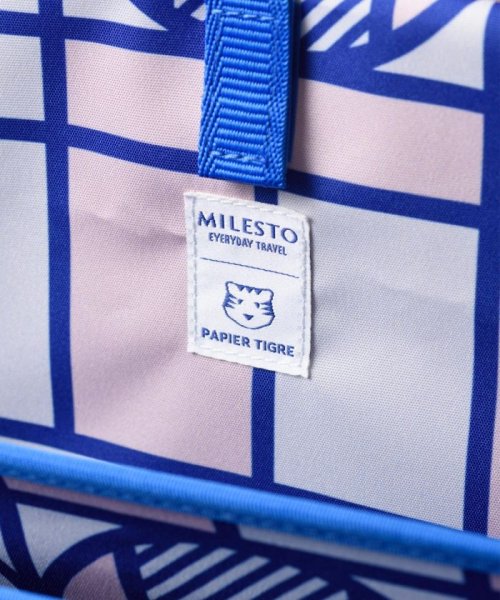 PAPIER TIGRE×MILESTO フロントポケットキャリーキャビンサイズ PAPIER TIGRE×MILESTO