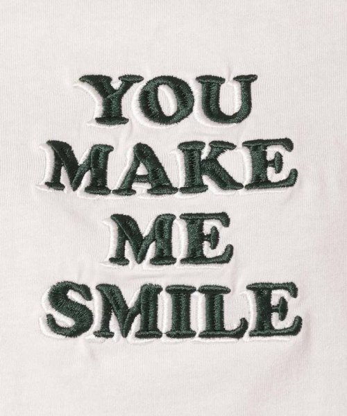 REDYAZEL(レディアゼル)/YOU MAKE ME SMILE 刺繍Tシャツ/img05