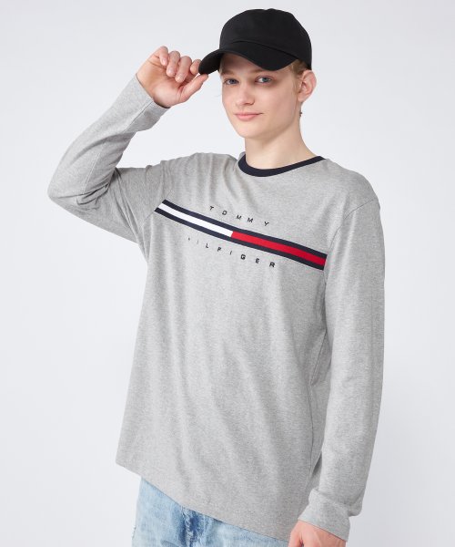 TOMMY HILFIGER(トミーヒルフィガー)/【オンライン限定】トミーヒルフィガーロゴロングスリーブTシャツ / TINO TEE/img16