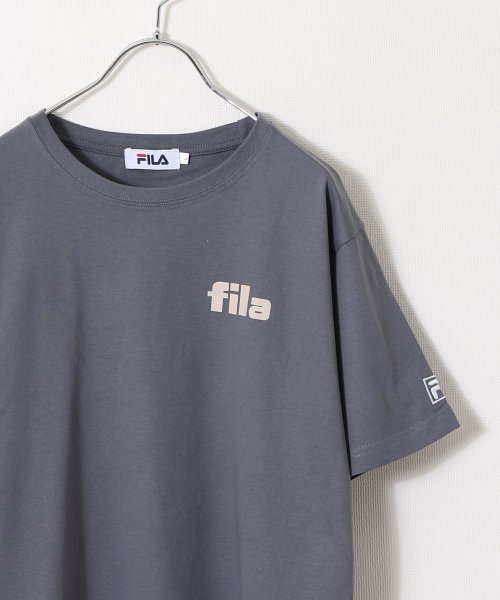 ZIP FIVE(ジップファイブ)/高密度生地左胸カレッジワンポイント半袖Tシャツ/img13