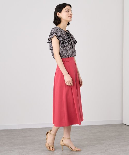 ライトグログランタックスカート シアーチェックボリュームスカート Y1446481690(11154円)