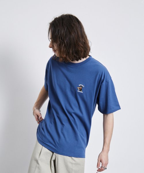 JUNRed(ジュンレッド)/サガラ刺繍ワンポイントTシャツ/img09