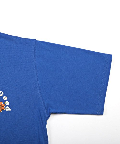 LUXSTYLE(ラグスタイル)/フラワーグラフィック発泡プリント半袖Tシャツ/Tシャツ メンズ 半袖 グラフィック ロゴ フラワー 発泡プリント/img21