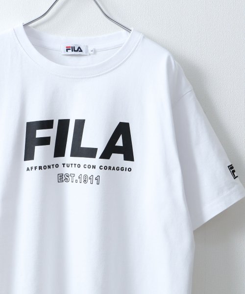 ZIP FIVE(ジップファイブ)/高密度韓国風センターロゴプリントTシャツ/img05