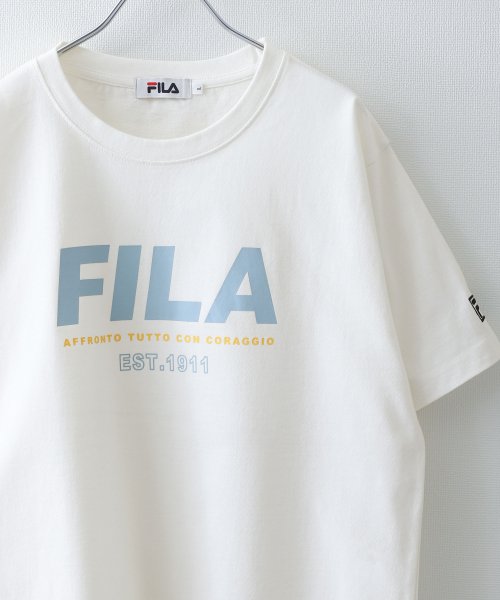 ZIP FIVE(ジップファイブ)/高密度韓国風センターロゴプリントTシャツ/img10