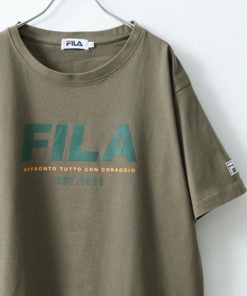 ZIP FIVE(ジップファイブ)/高密度韓国風センターロゴプリントTシャツ/img12