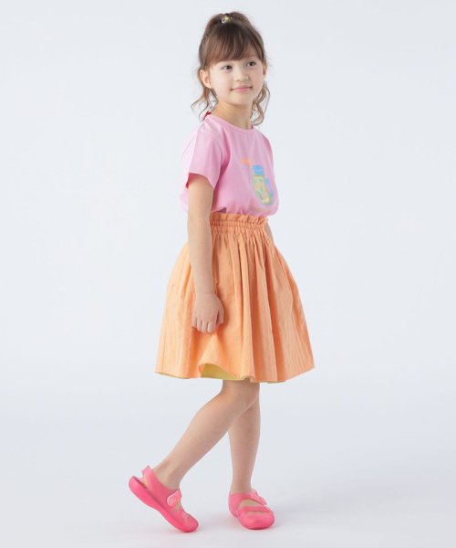 SHIPS KIDS(シップスキッズ)/SHIPS KIDS:100～130cm / リバーシブル ギャザー スカート/img04