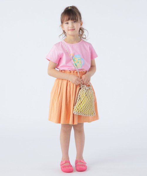 SHIPS KIDS(シップスキッズ)/SHIPS KIDS:100～130cm / リバーシブル ギャザー スカート/img06