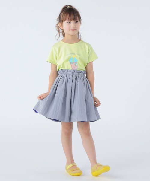 SHIPS KIDS(シップスキッズ)/SHIPS KIDS:100～130cm / リバーシブル ギャザー スカート/img21