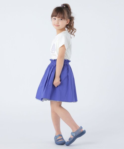 SHIPS KIDS(シップスキッズ)/SHIPS KIDS:100～130cm / リバーシブル ギャザー スカート/img42