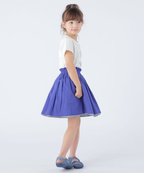 SHIPS KIDS(シップスキッズ)/SHIPS KIDS:100～130cm / リバーシブル ギャザー スカート/img43