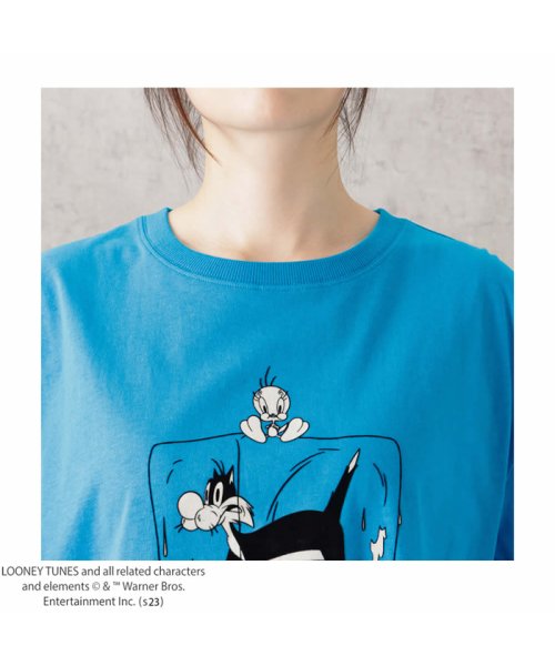 MAC HOUSE(women)(マックハウス（レディース）)/LOONEY TUNES ルーニー・テューンズ アソートTシャツ 335142314/img07