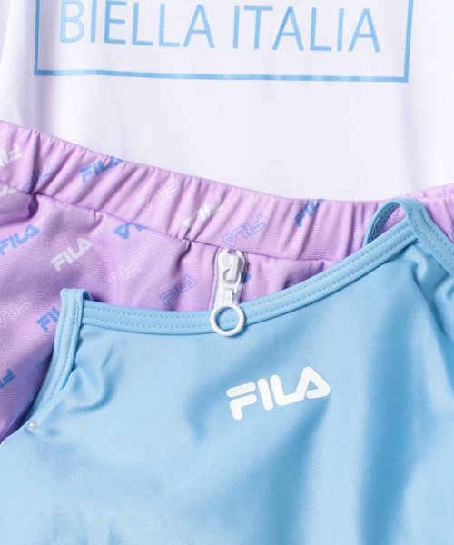 FILA(フィラ　スイムウェア)/【スイム】Tシャツ付 水着 3点セット ガールズ/img09