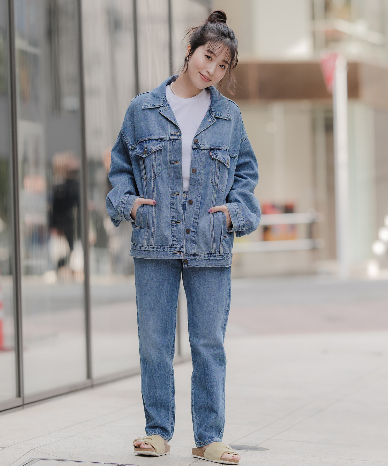 Levi's/リーバイス ビックシルエット オーバーサイズ デニムジャケット