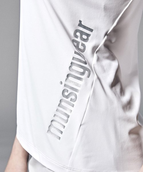 Munsingwear(マンシングウェア)/『ENVOY』神白ブラトップモックネックシャツ(防汚/透け防止(防透け)/クーリング(効果)/遮熱)【アウトレット/img05