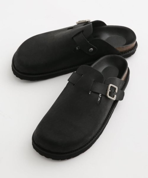 nano・universe(ナノ・ユニバース)/hobo/別注 SLIP ON CLOG SANDALS NUBUCK/img02