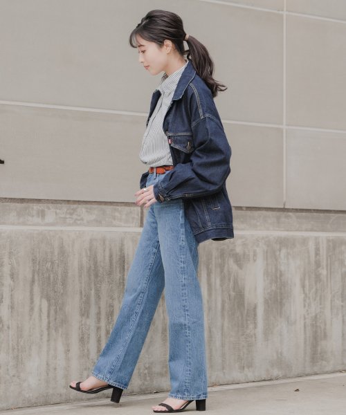 Levi's(リーバイス)/Levi's/リーバイス ビックシルエット オーバーサイズ デニムジャケット リンス/img02