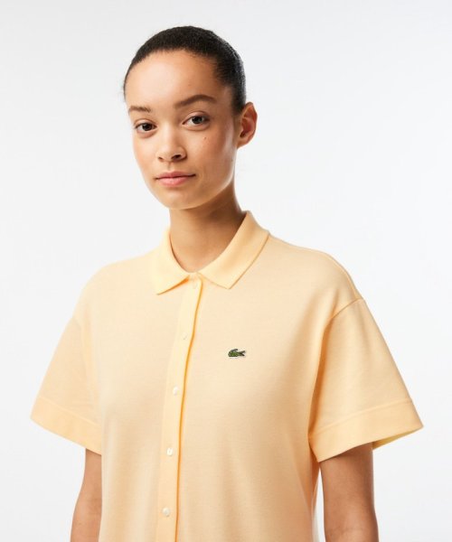 LACOSTE(ラコステ)/鹿の子地シャツワンピース /シャツドレス/img10