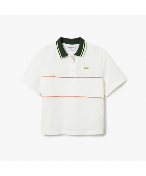 LACOSTE(ラコステ)/鹿の子メッシュ切り替えポロシャツ/img04