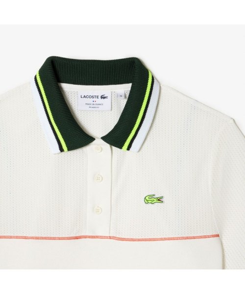 LACOSTE(ラコステ)/鹿の子メッシュ切り替えポロシャツ/img06