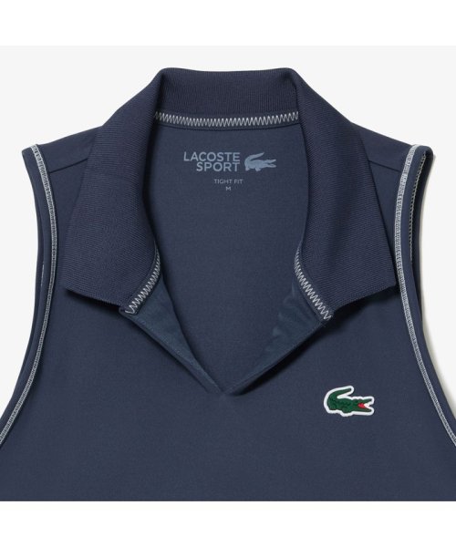 LACOSTESPORTS LADYS(ラコステスポーツ　レディース)/リブニットカラーブラトップ/img09