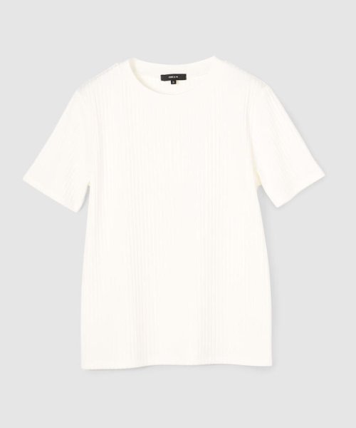 COMME CA ISM (コムサイズム（レディス）)/★TV着用商品★リブ　ベーシック　Ｔシャツ/img18