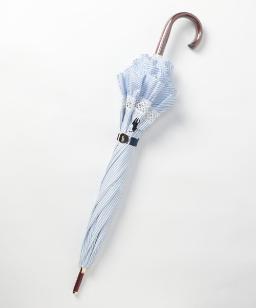 POLO RALPH LAUREN(umbrella)(ポロラルフローレン（傘）)/晴雨兼用日傘　ストライプフリル/img02