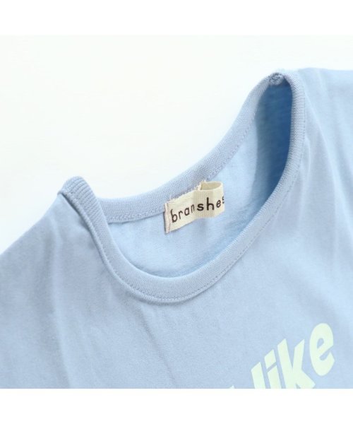 BRANSHES(ブランシェス)/【WEB限定】ロゴプリント半袖Tシャツ/img09