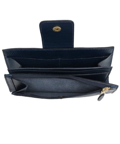 イルビゾンテ 長財布 ネイビー メンズ IL BISONTE SCW007 BL137B IL BISONTE イルビゾンテ 長財布 ネイビー メンズ SCW007