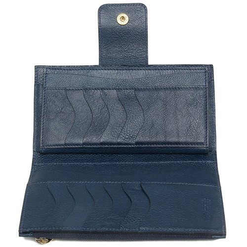 イルビゾンテ 長財布 ネイビー メンズ IL BISONTE SCW007 BL137B IL BISONTE イルビゾンテ 長財布 ネイビー メンズ SCW007