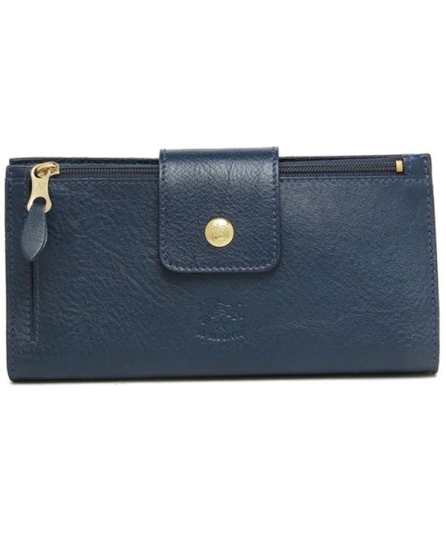 イルビゾンテ 長財布 ネイビー メンズ IL BISONTE SCW007 BL137B IL BISONTE イルビゾンテ 長財布 ネイビー メンズ SCW007