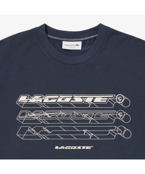 LACOSTE Mens(ラコステ　メンズ)/グラフィカルブランドネームロゴドライTシャツ/img06