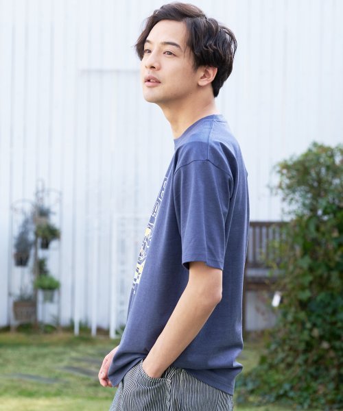 JEANS MATE(ジーンズメイト)/【ZEROSTAIN】着るだけで 汗染み対策 プリントTシャツ 撥水 UVカット /img43