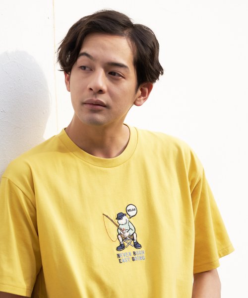 JEANS MATE(ジーンズメイト)/【ZEROSTAIN】着るだけで 汗染み対策 プリントTシャツ 撥水 UVカット /img57