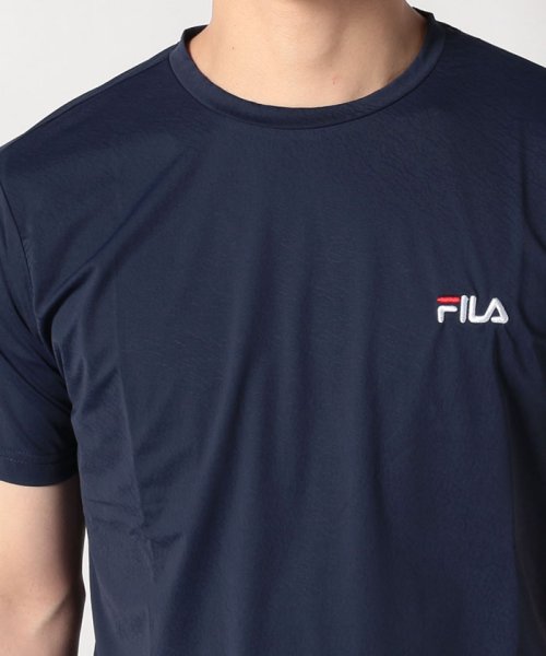 fila(men)(フィラ（メンズ）)/【ラン】接触冷感 UVカット クルーネックTシャツ メンズ/img04