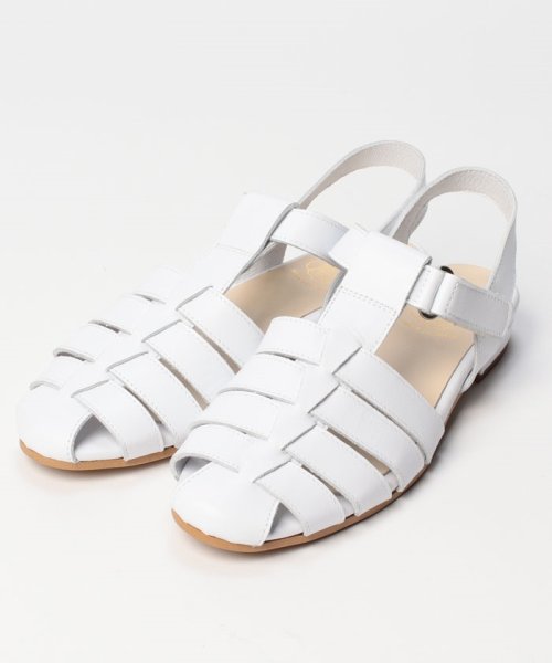 【BONTRE/ボントレ】バックストラップ付グルカサンダル 