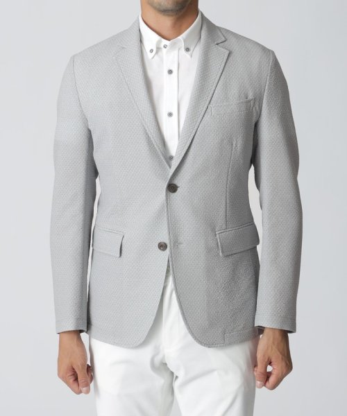 【セットアップ】サッカーストレッチジャケット テーラードジャケット FK1530189375(11840円)