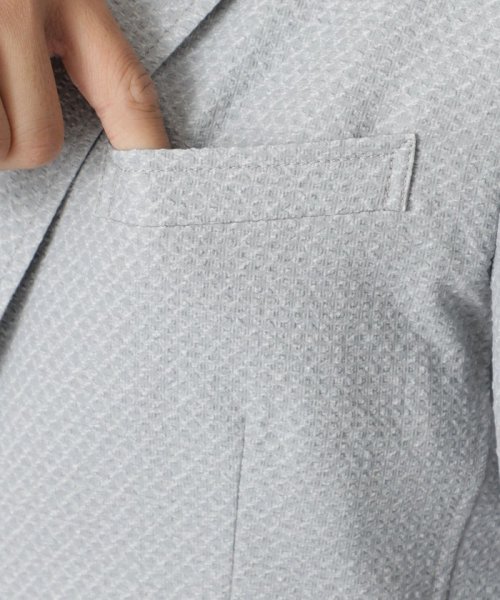 【セットアップ】サッカーストレッチジャケット テーラードジャケット FK1530189375(11840円)