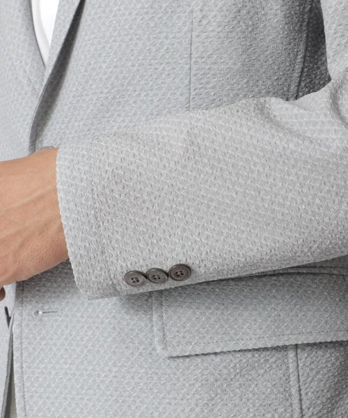 【セットアップ】サッカーストレッチジャケット テーラードジャケット FK1530189375(11840円)