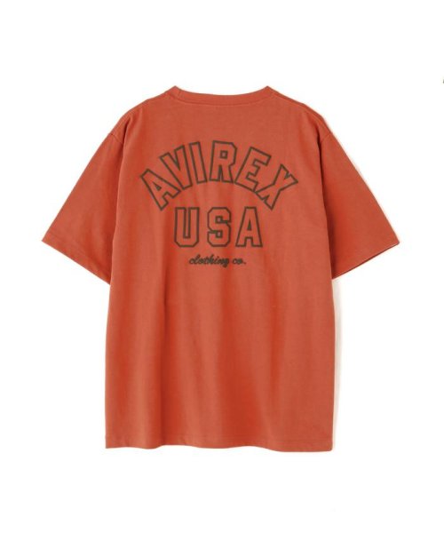 AVIREX(AVIREX)/《WEB&DEPOT限定》SHORT SLEEVE T－SHIRT AVIREX USA / ショートスリーブ Tシャツ アヴィレックス /img22