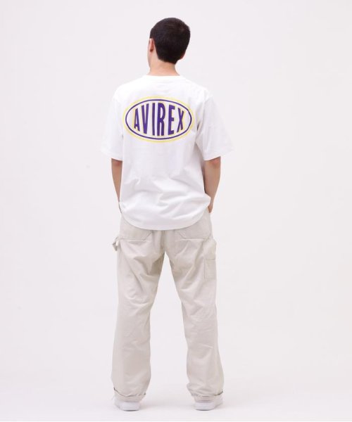 AVIREX(AVIREX)/《WEB&DEPOT限定》SHORT SLEEVE T－SHIRT CIRCLE LOGO / ショートスリーブ Tシャツ サークルロゴ /img08