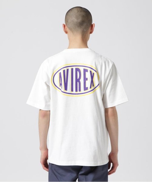 AVIREX(AVIREX)/《WEB&DEPOT限定》SHORT SLEEVE T－SHIRT CIRCLE LOGO / ショートスリーブ Tシャツ サークルロゴ /img13