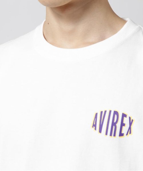 AVIREX(AVIREX)/《WEB&DEPOT限定》SHORT SLEEVE T－SHIRT CIRCLE LOGO / ショートスリーブ Tシャツ サークルロゴ /img14