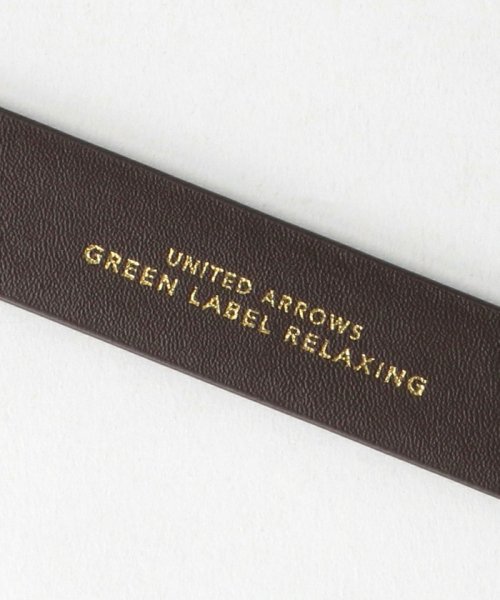green label relaxing(グリーンレーベルリラクシング)/ギボシ バックル ベルト/img05