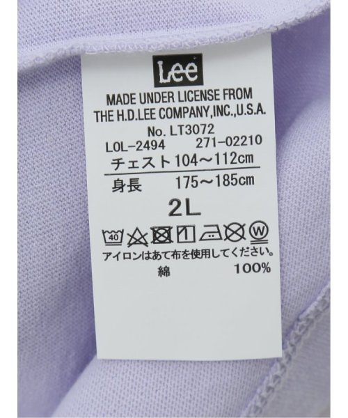 GRAND-BACK(グランバック)/【大きいサイズ】リー/LEE コットン クルーネック 半袖 メンズ Tシャツ カットソー カジュアル インナー ビジネス ギフト プレゼント/img12