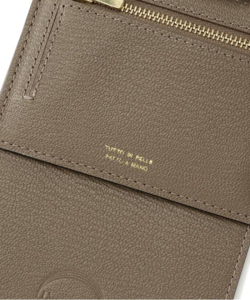 Larcobaleno（ラルコバレーノ）スマートＷショルダーウォレット/LA805GT IN ラルコバレーノ TUTTO PELLE FATTO