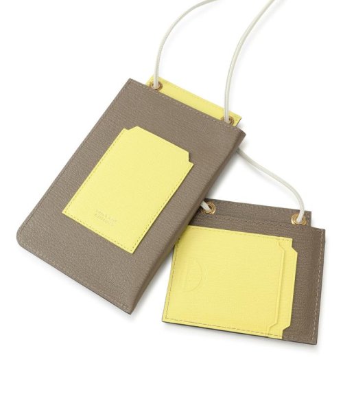 Larcobaleno（ラルコバレーノ）スマートＷショルダーウォレット/LA805GT IN ラルコバレーノ TUTTO PELLE FATTO